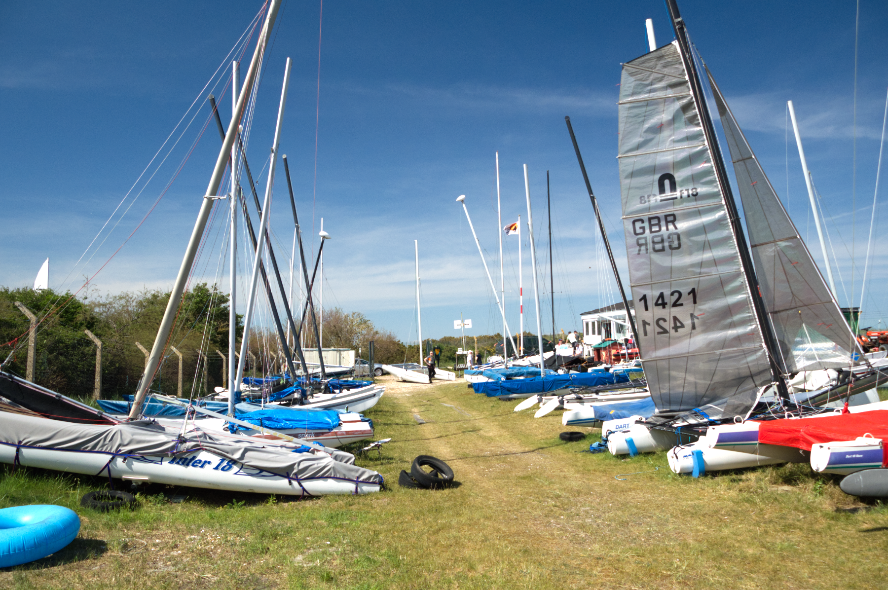 HFSC dinghy park and club house