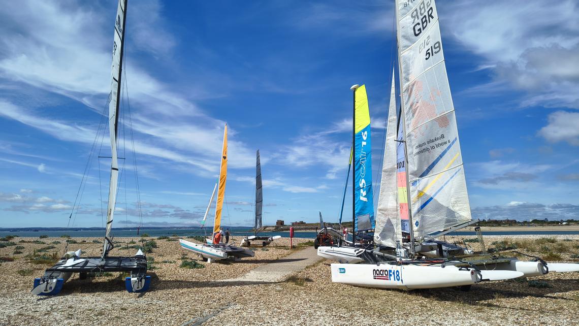 HFSC boats by the slipway