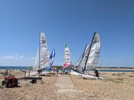 Boats by the slipway